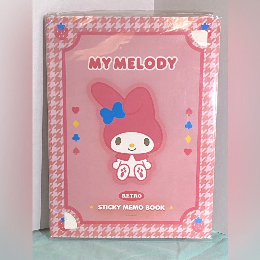 Sanrio My Melody Retro Sticky Memo Book